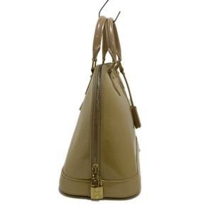 Louis Vuitton Alma Patent Leather PM Handbag Dune